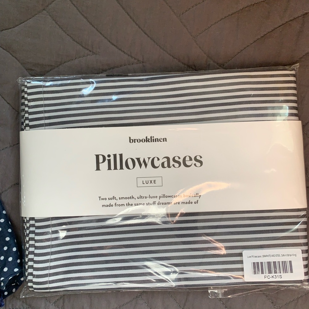 Brooklinen Pillow cases